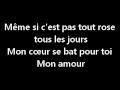 Marc Lavoine - Toi mon amour (Paroles-Lyrics)