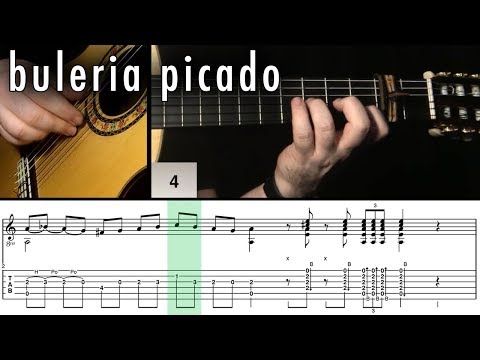 Flamenco Guitar 102 - 07 Buleria Picado