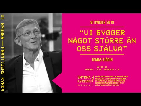 Vi bygger något större än oss själva | Tomas Sjödin