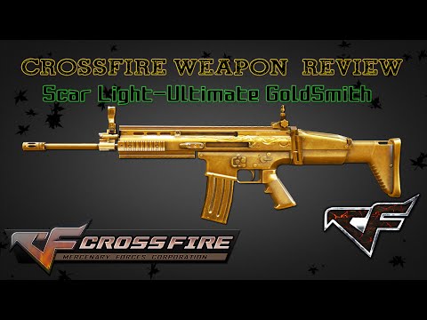 CrossFire China 2.0 : Scar Light-Ultimate GoldSmith [Review] (~˘▾˘)~ #60FPS
