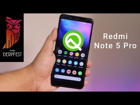 AOSIP Derpfest 10.0 On Redmi Note 5 Pro! Early But Usable || Cause Customizations