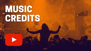 How to give credit to music in YouTube videos in description