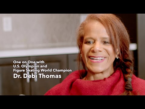 One on one with figure skating world champion Dr  Debi Thomas