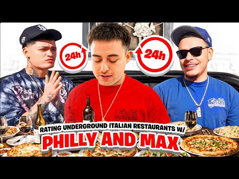 BEWERTUNG VON ITALIENISCHEN UNTERGRUNDRESTAURANTS MIT PHILLY UND MAX