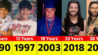 WWE Roman Reigns Transformation From 1 to 39 Years Old