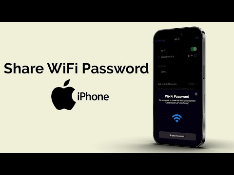 How To Share WiFi Password On iPhone?