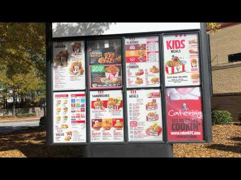 Kfc Menu Prices