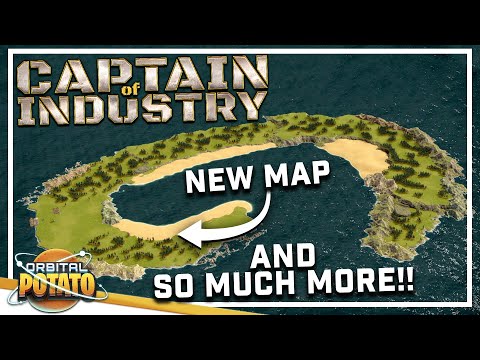 HUGE NEW UPDATE!! - Captain of Industry EA RELEASE - Factory Builder Automation Game - Episode #1