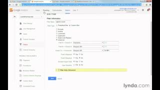 How to use advanced filters in google analytics
