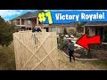 Building a FORTNITE Base IRL .. ( Fortnite: Battle Royal! in REAL LIFE ) Building a FORTNITE Base IRL .. ( Fortnite: Battle Royal! in REAL LIFE )