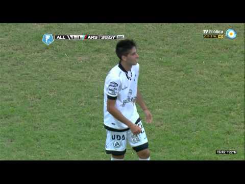 Gol de Di Plácido. All Boys 1 - Arsenal 1 | Torneo Final 2014 - Fecha 14