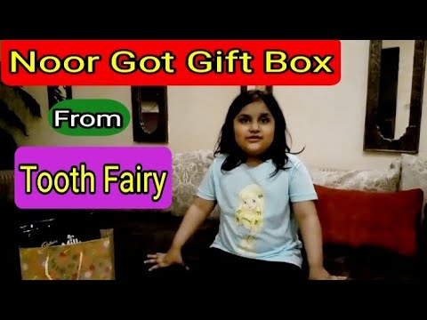 Noor Got Gift Box from Tooth Fairy | Noor's 5th Tooth Broken