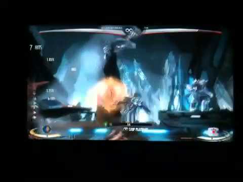 Injustice:Deathstroke 40% corner combo