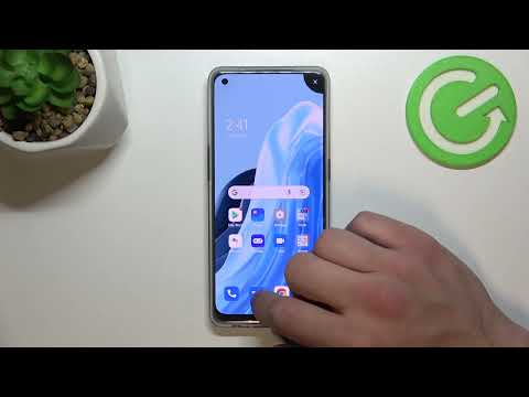 Oppo Reno 8 lite - How To Add & Remove Messages Icon From Home Screen