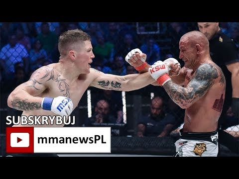 KSW 40: Paul Redmond uszkodził rękę na "twardej szczęce" Łukasza Chlewickiego