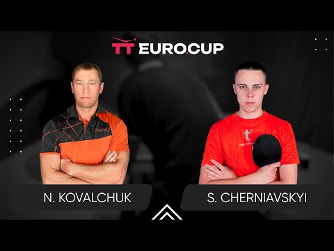 13:40 Nazarii Kovalchuk  - Serhii Cherniavskyi 24.07.2024 TT Euro.Cup  Ukraine STAR.TABLE 4