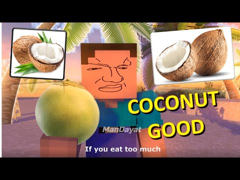 (REMASTERED) The COCONUT Song in Minecraft