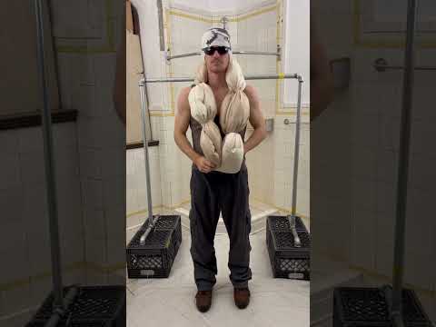 2000s Issey Miyake Chainlink Puffer Scarf