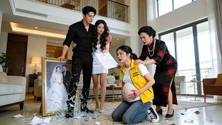 她為他放棄家產當三年保姆，三年付出卻遭丈夫背叛、婆婆欺辱，流產那天她脫下顧家衣衫踏血歸家——原來她才是首富千金。#drama #大女主