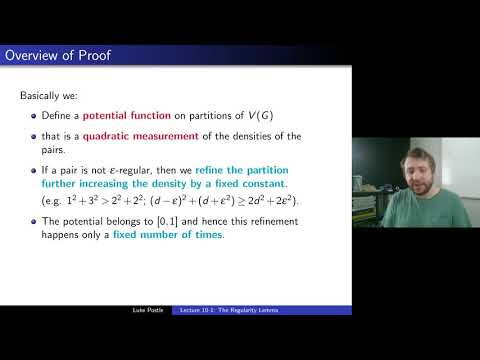 Graph Theory 10-1: Regularity Lemma