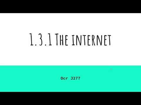 The Internet - OCR J277 1.3.1