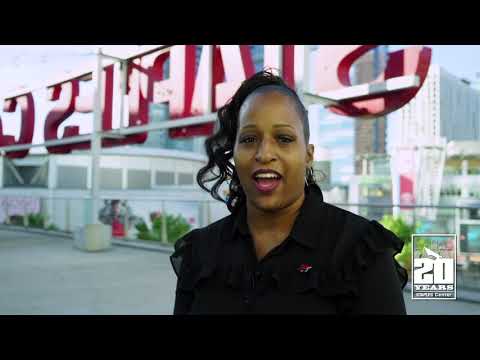 STAPLES Center 20 Year Employees - Salaam Lindsey