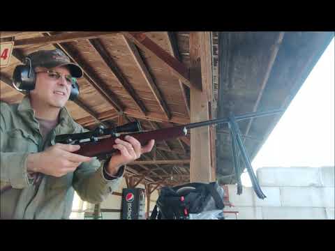 Shooting a Western Field M830 - A Mossberg manufactured .22 caliber bolt action rifle.