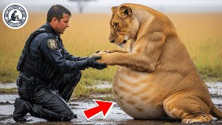 Animal Rescue: Rescuing a Pregnant Lioness in Torrential Rain in Africa | 5 Cubs Saved #93