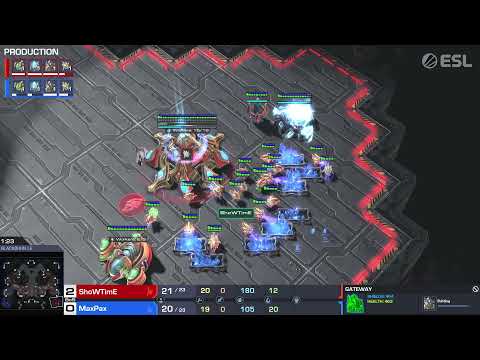 Starcraft 2 Romania EPT Open Cup #95 Europe ShoWTimE Vs. MaxPax Mach 3