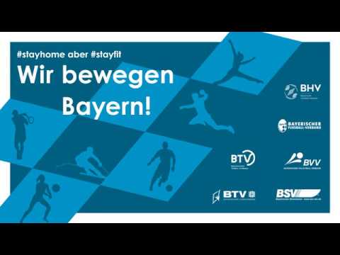 Wir bewegen Bayern - BTV - Therabandtraining mit Dominik Prosch