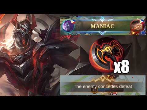 TOP GLOBAL MOSKOV! FIRST BUILD WAR AXE IS SO OVERPOWERED! MLBB