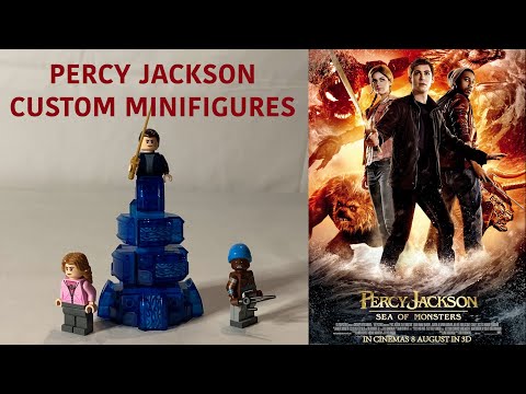 Percy Jackson Purist Custom Minifigures ⚡️ | Percy, Annabeth and Grover