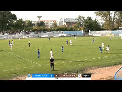 PRESSING  - CSM FOCSANI 2007 - CS UNIREA BRANISTEA  - 25 SEPT 2023