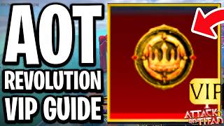 Download lagu Attack On Titan Revolution VIP Guide Roblox - Full Guide (What It Does & Is It Worth) mp3