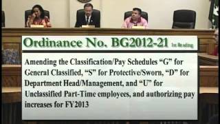 6/7/12 Board of Commissioners Special Session