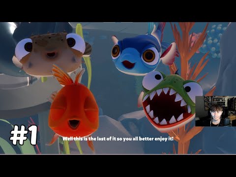I Am Fish Gameplay Walkthrough Part 1  (Gold fish)