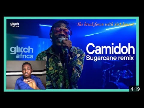 Camidoh’s performance at Glitch Africa. It was ogyaaaa