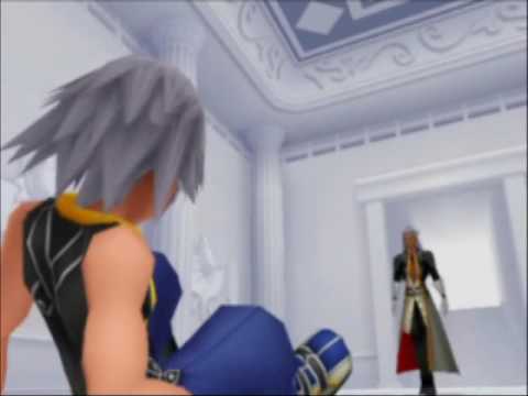 Kingdom Hearts RE: Chain of Memories English Dub cutscenes (Riku's story) part 1