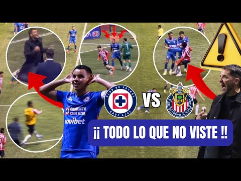🚨DISCUSIONES😡JALONES y PATADAS ❌ DITTA vs HORMIGA 🔥 REGAÑOS a LIRA 🚂 ¿Y el INVICTO de CHIVAS? 🔵⚽️