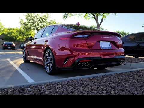Kia Stinger GT2 Cold Start (Borla Exhaust)