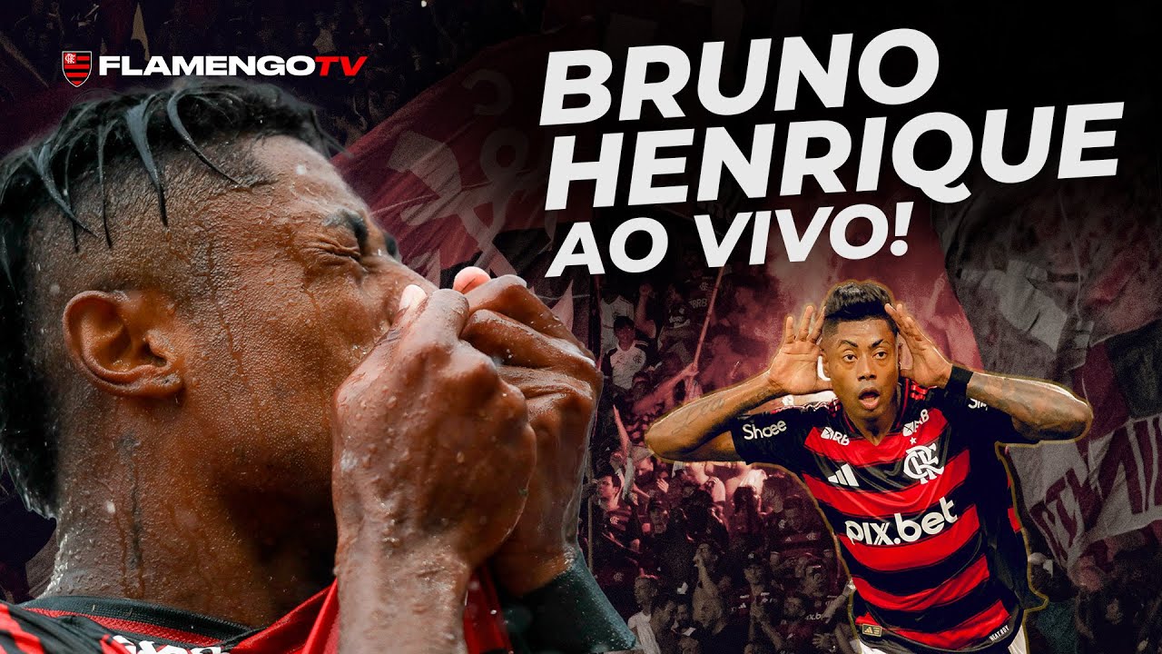 🔴 AO VIVO: BRUNO HENRIQUE É HOMENAGEADO NO NINHO DO URUBU