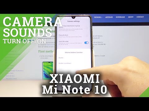 How to Use Volume Button with Camera XIAOMI Mi Note 10 – Volume Button Options