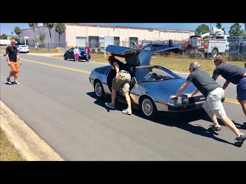 TDW 1744 - Delorean Time Travel FAIL !