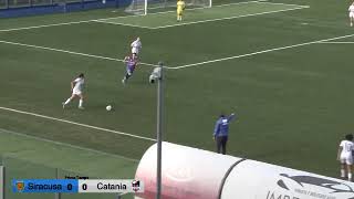 Partita Siracusa Calcio 1924 vs Catania