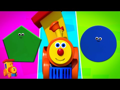 Aprendiendo Formas y Más Preescolar Videos con Ben el Tren