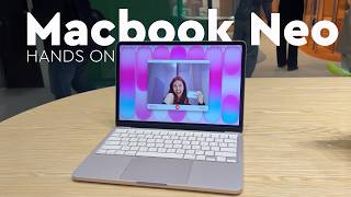 MacBook Neo hands-on: THE FIRST BUDGET MACBOOK! 