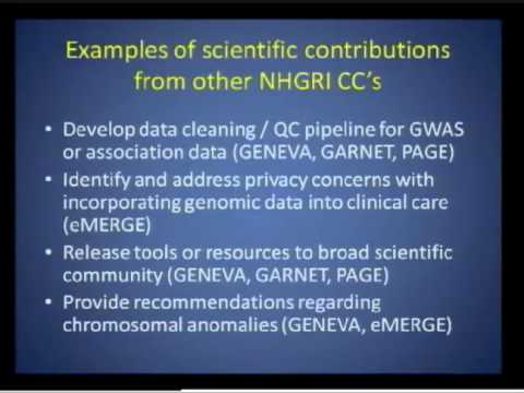 Clinical Sequencing Exploratory Research Program Coordinating Center - Lucia Hindorff