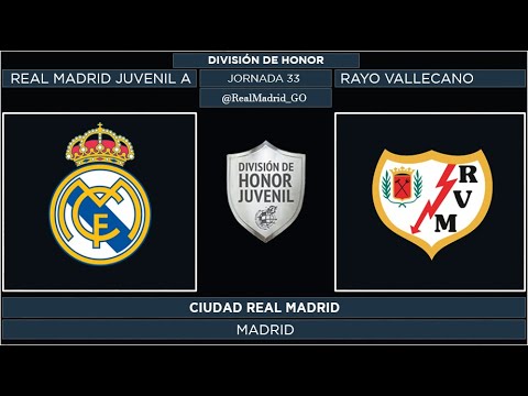 Real Madrid Juvenil A - Rayo Vallecano | División de Honor Juvenil 2021/22 | Jornada 33