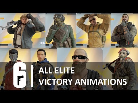 ALL 29 Rainbow Six Siege ELITE SKINS animations + Leaked ZOFIA ELITE