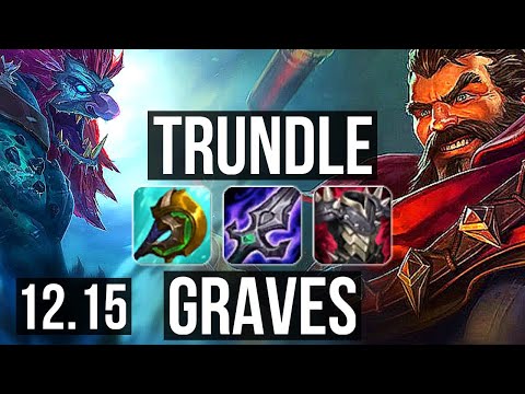 TRUNDLE vs GRAVES (TOP) | 7 solo kills, 800K mastery | EUW Master | 12.15